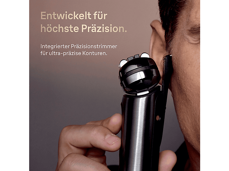 Braun Nevo 17010cc Elektrorasierer (Akkubetrieb, Graphite, Nevo Scherkopf mit AeroTouch-Rasiertechnologie) — Foto 4 von 5