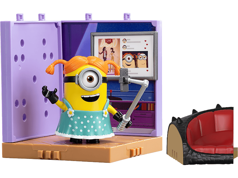 Figura - Magicbox PreCOOL Minions Serie 02 , 10 cm, Plástico (ABS, PVC), Aleatorio – imagen 2