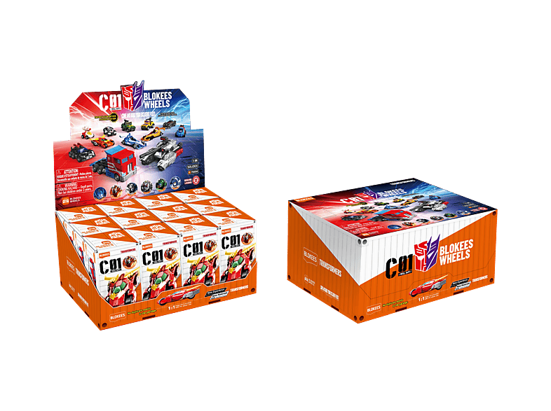 Figura - Magicbox Caja Sorpresa Wheels Transformers 01: Roll Out!, 5 cm, aleatoria