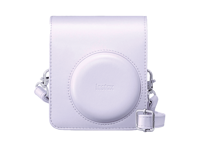 Funda cámara – Fujifilm Instax Mini 13, Cuero sintético, Morado