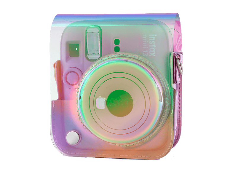 Funda cámara – Fujifilm Instax Mini 13, Cuero sintético, Multicolor