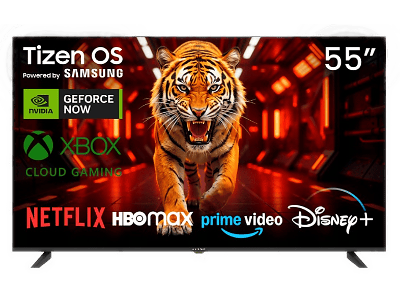 Kiano Elegance 55" LED 4K Smart TV TizenOS DVB-T2