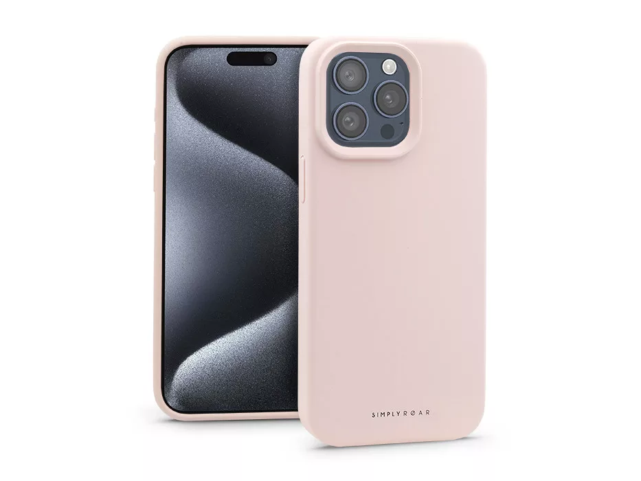 ROAR Apple iPhone 15 Pro Cloud Skin szilikon tok, pink (KC0872)