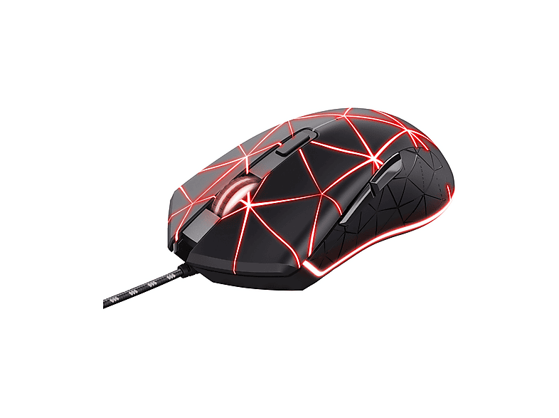MOUSE GAMING TRUST GXT133 LOCX MOUSE, Collegamento USB, Ingresso: Otticamente a diodi laser, Scrolling 2 direzioni, Risoluzione max 4000 dpi, Black/Illuminated