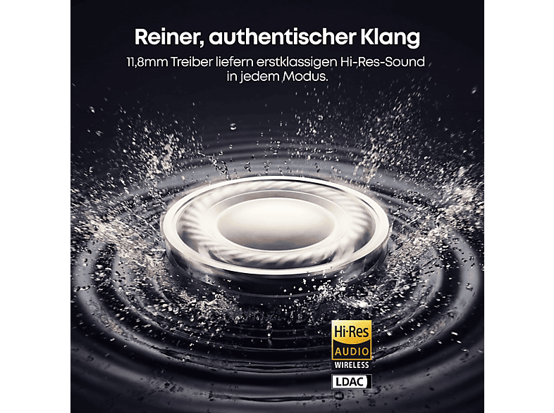 Anker AeroFit 2 Pro Semi-Open-Ear Earbuds für jede Situation, Titanblau; Kopfhörer — Foto 2 von 3