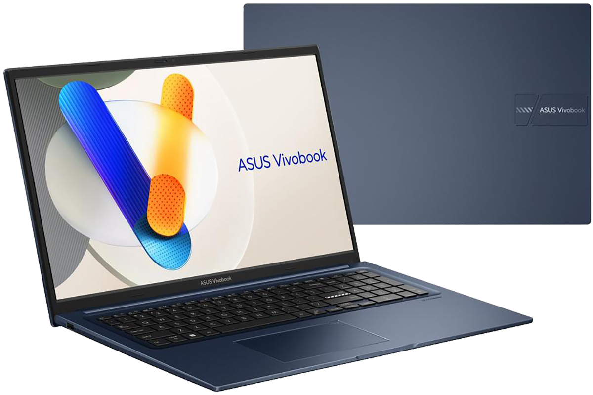 ASUS VivoBook 17 X1704VA-AU1311W Kék Laptop (17,3" FHD/Core 5/8GB/512 GB SSD/Win11H)