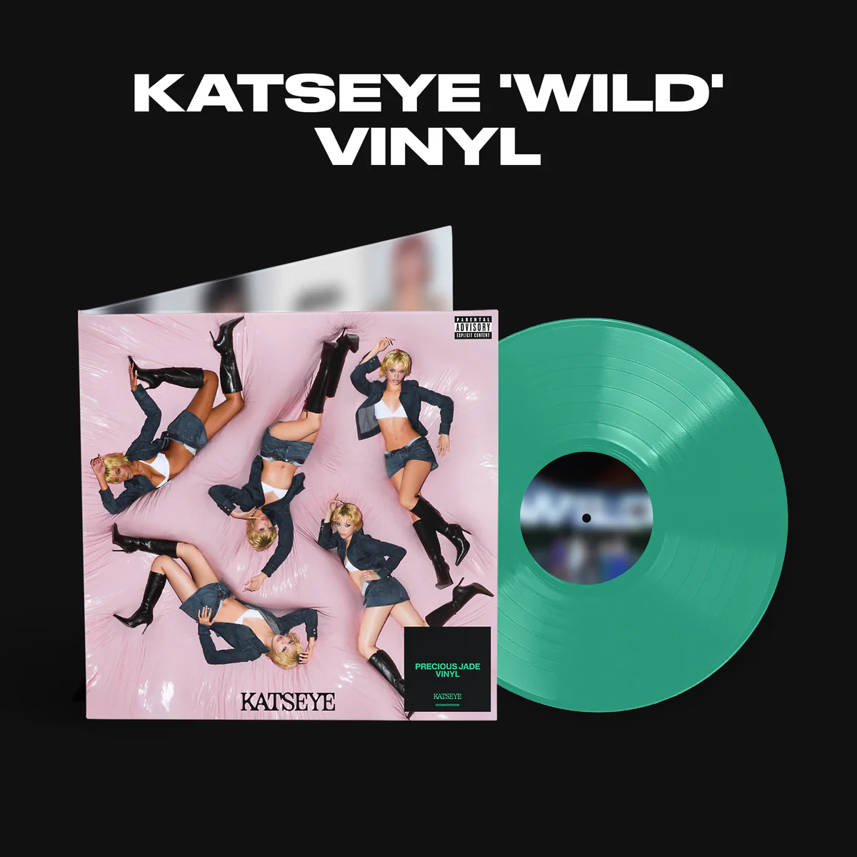 Katseye - Wild (Precious Jade Vinyl) (Vinyl LP (nagylemez))