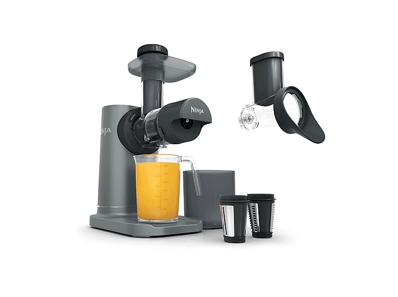 NINJA JC152EU 3-in-1 Kaltentsafter, Entsafter 150 Watt, Grau
