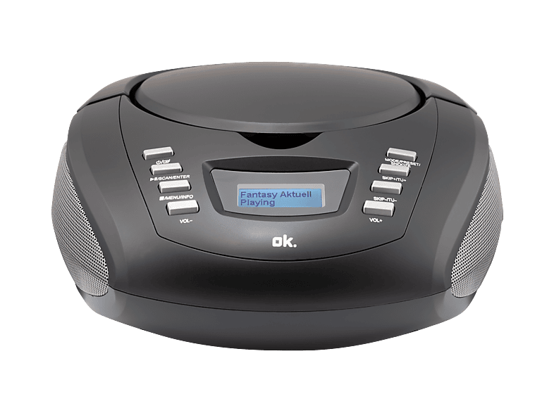 Radio CD OK. ORC 230-1 Czarny