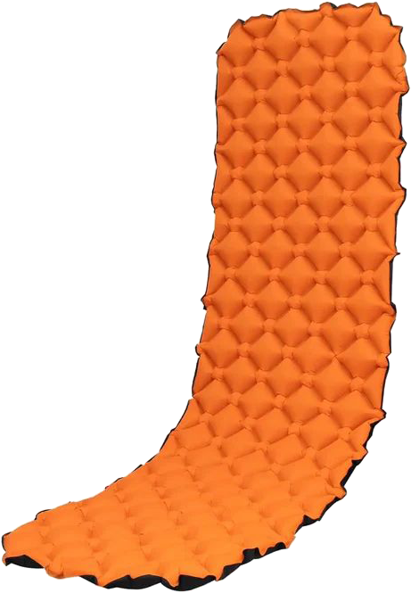 ROOSCAMP RoosPad Ultra felfújható kemping matrac, narancs - fekete
