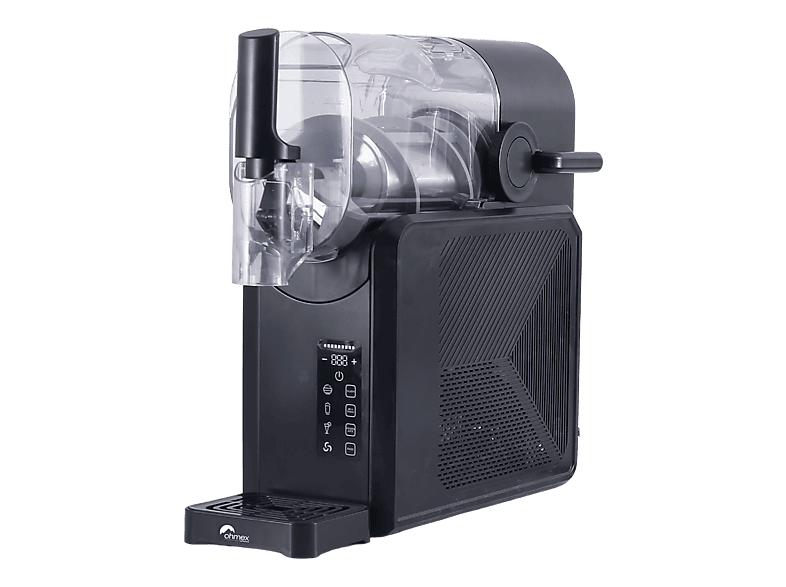 OHMEX SLU-0625 Slush- und Eismaschine (200 W, Schwarz)