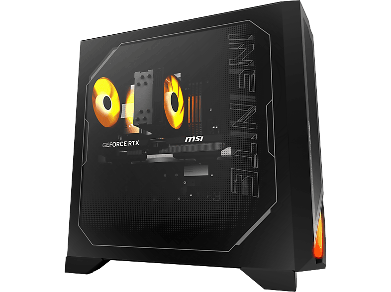PC gaming – MSI MPG Infinite Z3 9NVPR7-899EU, AMD Ryzen™ 7 9700X, 32 GB RAM, 1 TB SSD, GeForce RTX™ 5070, Windows 11 Home, Negro