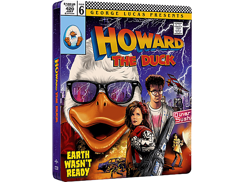 Howard The Duck 40th Anniversary Limited Edition Steelbook (4K Ultra HD Blu-ray)