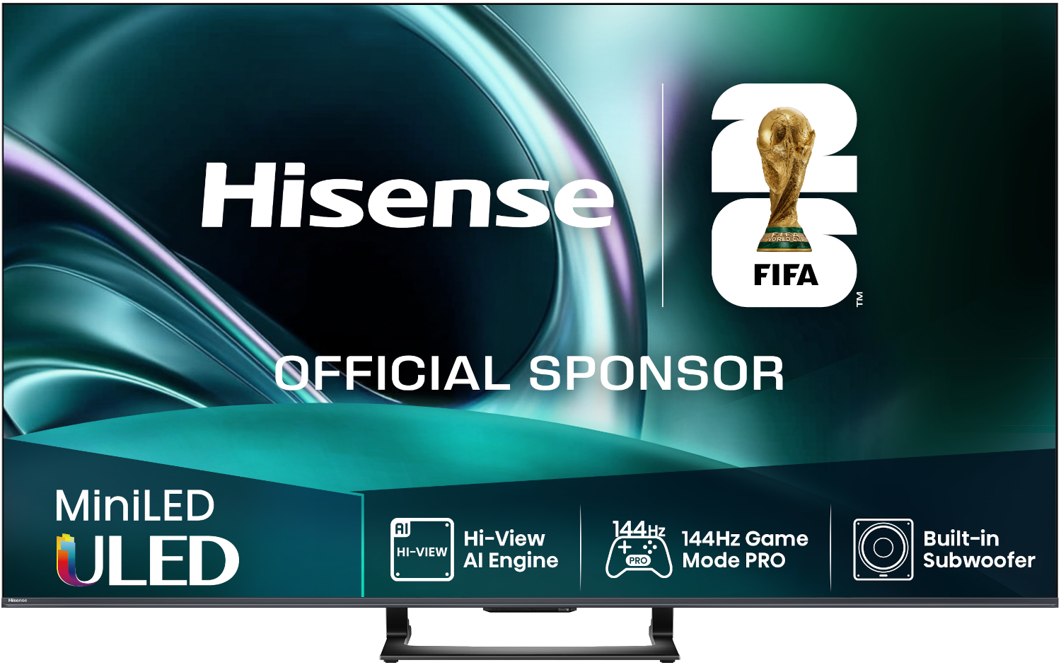 HISENSE 75U72Q Ultra HD 4K Mini-led-tv 75 inch 2025