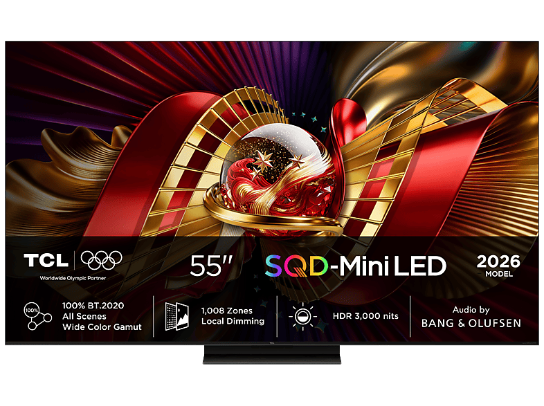 TCL 55C8L (2026) 55 Zoll SQD-Mini LED TV