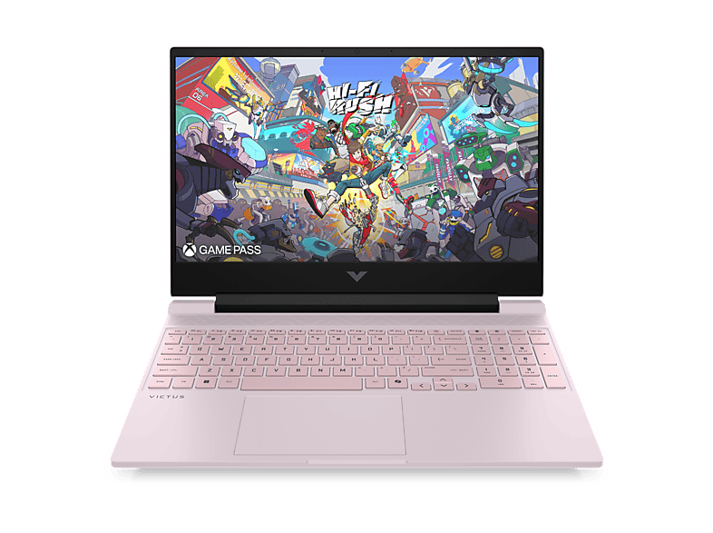 Laptop HP Victus Gaming 15-fa2028nwx / Intel® Core™ i5-13420H 16 GB RAM 512 SSD GeForce RTX™ 5050 Windows 11 Home Różowy