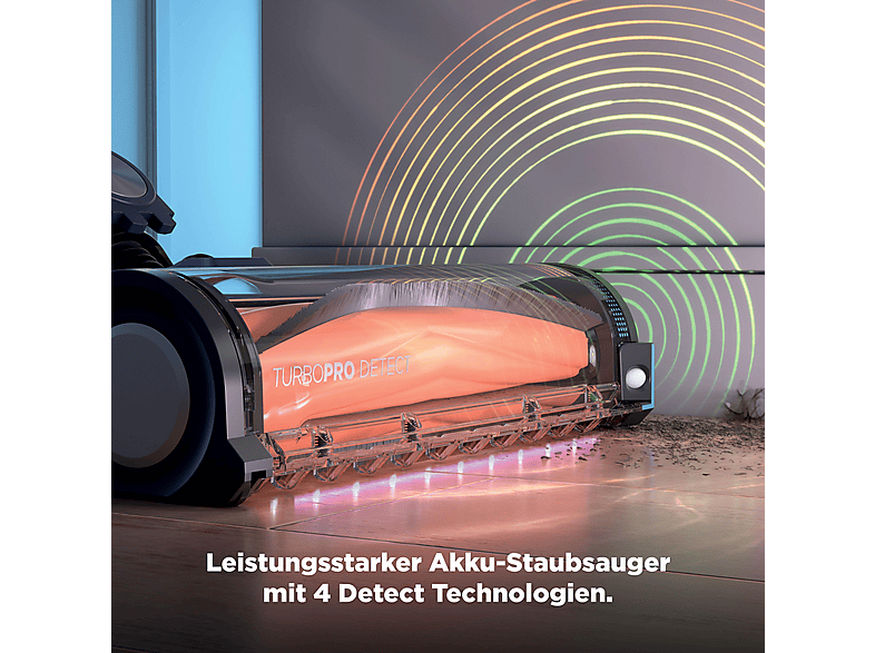 SHARK IA1241EU PowerDetect Speed Akku-Staubsauger, Stielsauger, Akkubetrieb, 350 Watt