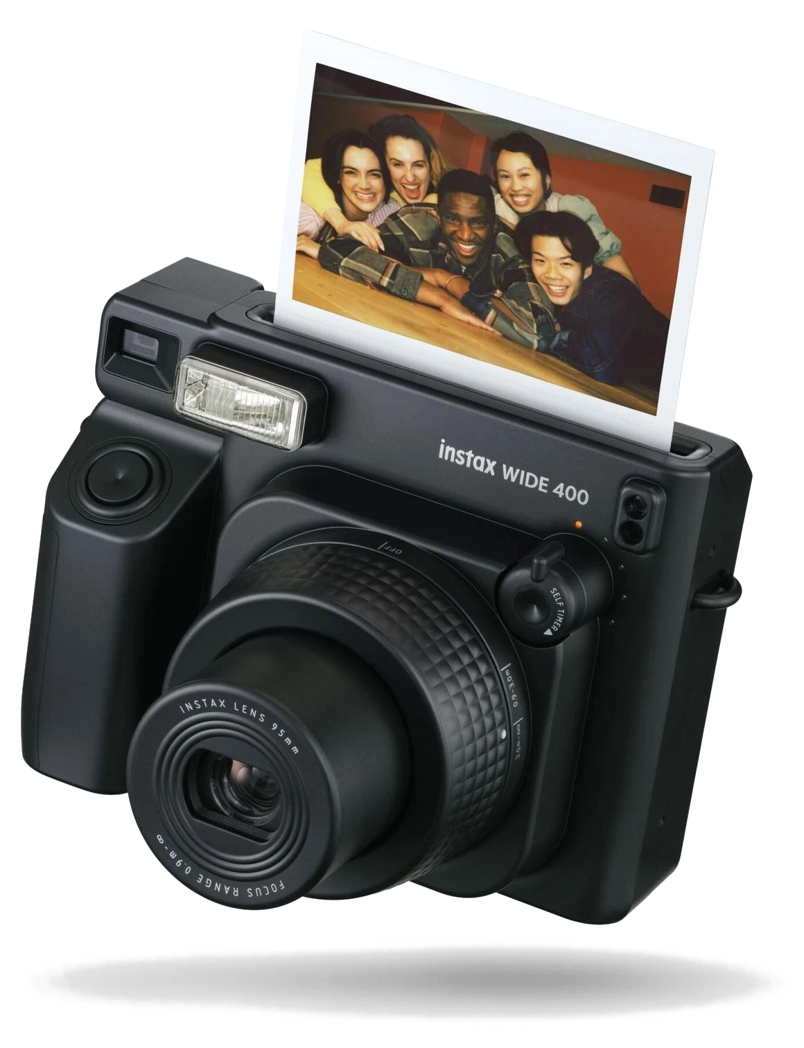 FUJIFILM Instax Wide 400 Black instant formátumú fényképezőgép