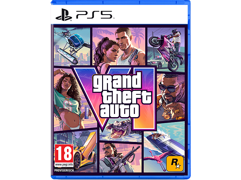 Grand Theft Auto VI - PlayStation 5 [Code in the box]; Videospiel