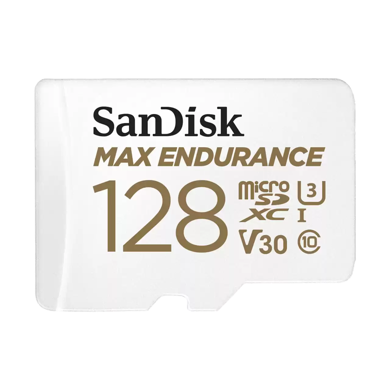 SANDISK MAX Endurance MicroSDXC memóriakártya, 128GB, UHS-I, C10, V30, 186474 (SDSQQVR-128G-GN6IA)