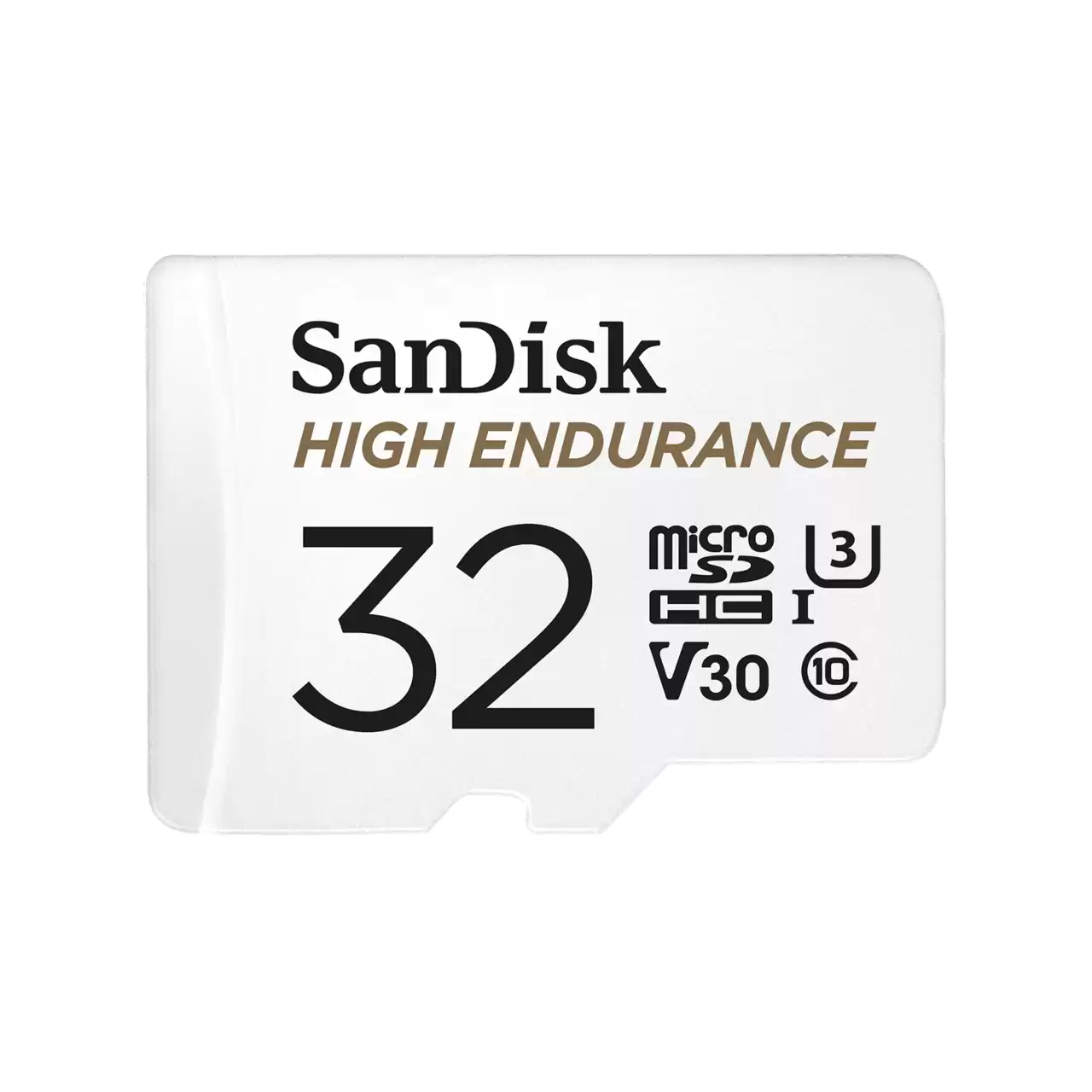 SANDISK HIGH Endurance MicroSDHC memóriakártya, 32GB, UHS-I, C10, V30, 183565 (SDSQQNR-032G-GN6IA)