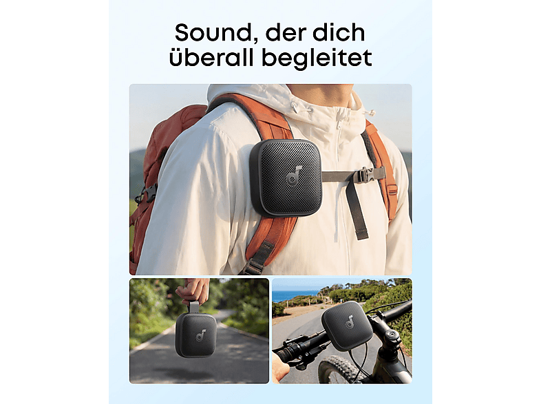 Anker Boom Go 3i - Bluetooth Lautsprecher, Black — Foto 2 von 5