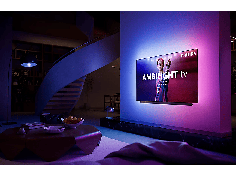 Philips 65OLED911/12 (2026) 65 Zoll OLED+ 4K Ambilight TV; OLED TV — Foto 3 von 5