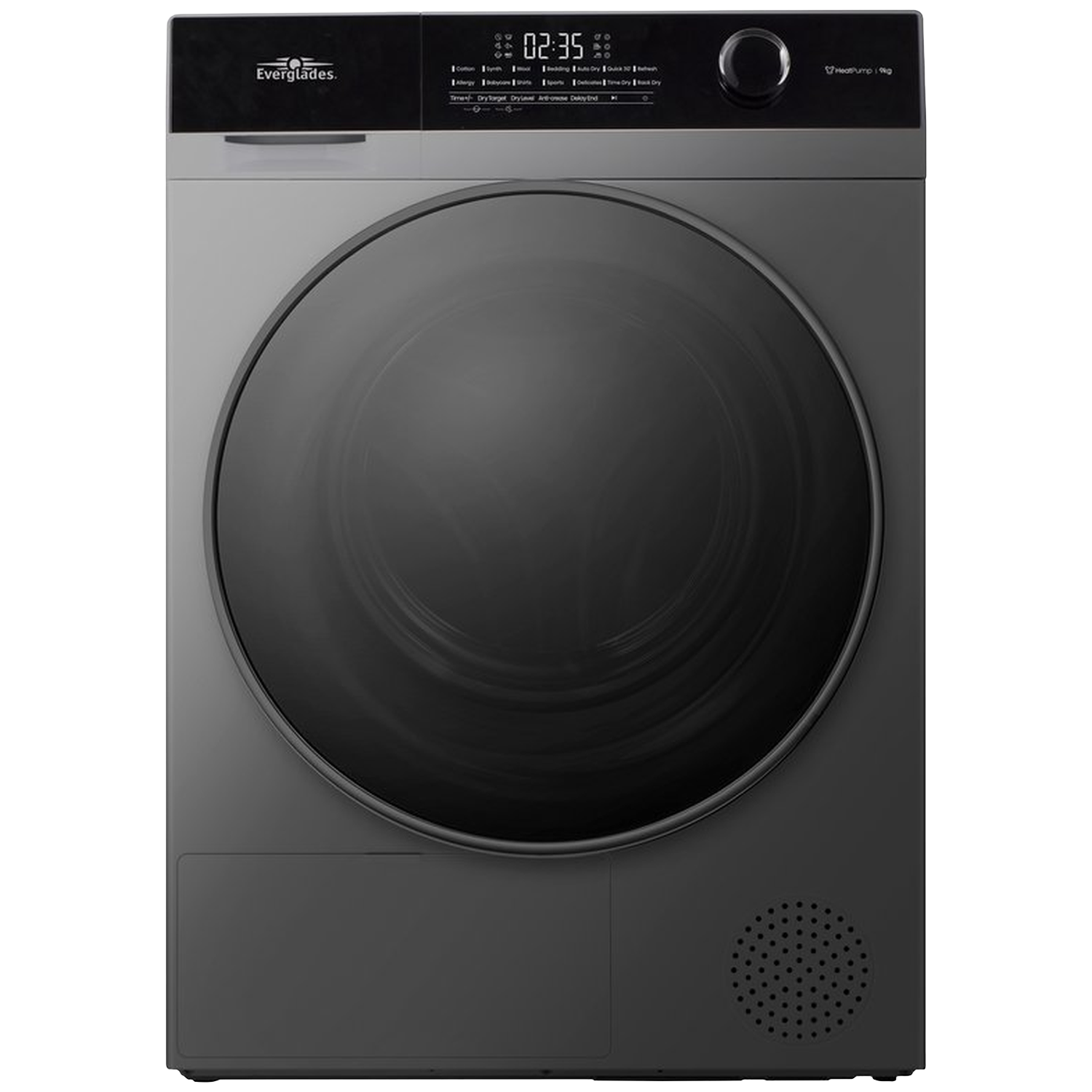 EVERGLADES EVHP9066CG - Warmtepompdroger - 9 kg - 64 dB - Energielabel C