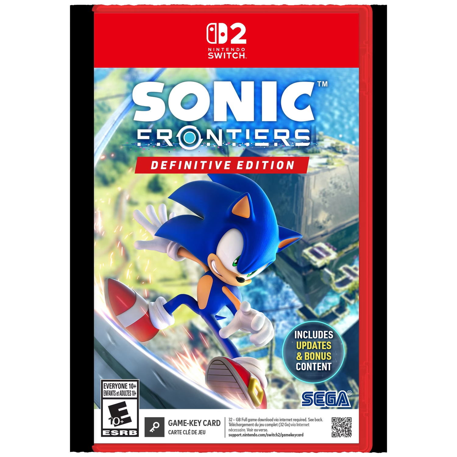 Koch Software Sonic Frontiers Definitive Edition Switch 2