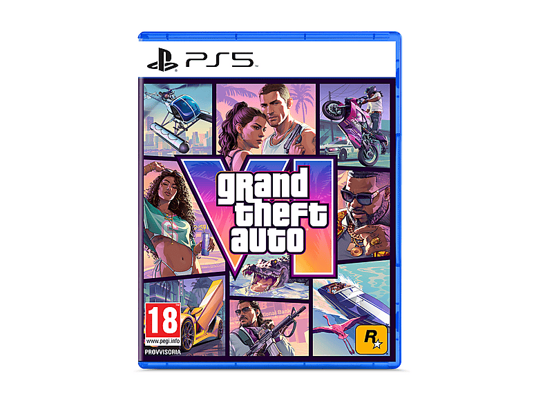 GTA VI - Grand Theft Auto GIOCO PlayStation 5