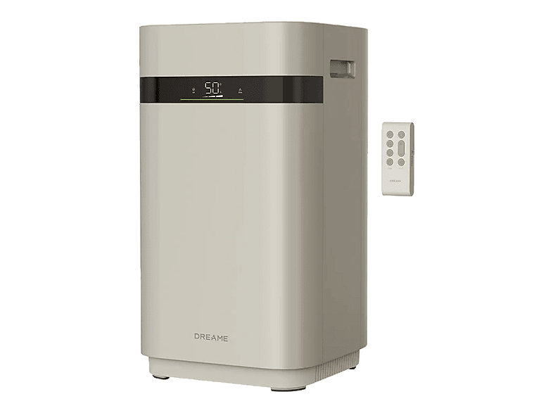 Humidificador - Dreame H40, 6 l, 60 m², 32 dB(A), Tecnología de evaporación sin niebla, Dorado