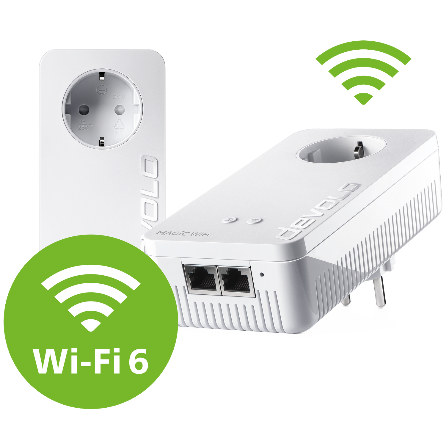 Devolo Pwrline Wifi 6 2400mbps Starter Set Powerline Wifi-adapter