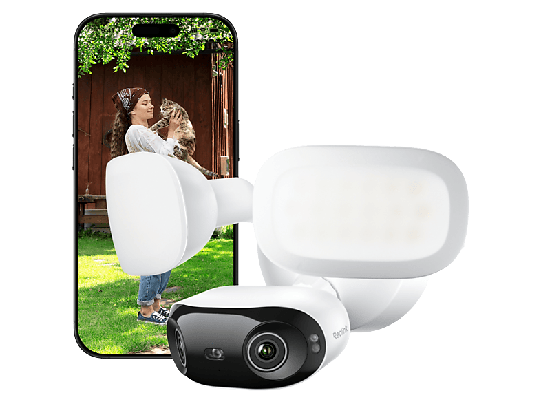 Caméra de sécurité Reolink F751W avec projecteur
