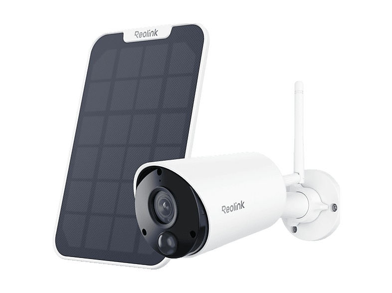 Reolink Argus Series B320 Met Zonnepaneel Slimme Binnen- / Buitencamera Wit