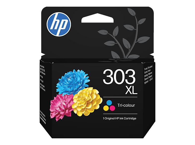 HP 303XL Original Druckerpatrone Cyan/Magenta/Gelb (T6N03AE)