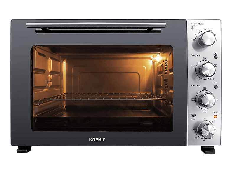 Mini piekarnik KOENIC KMO 461826 1800W Srebrno-czarny