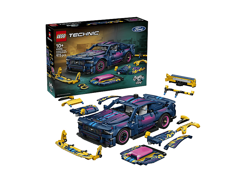 COSTRUZIONI LEGO Technic Auto Ford Mustang GT Custom Garage - 42236