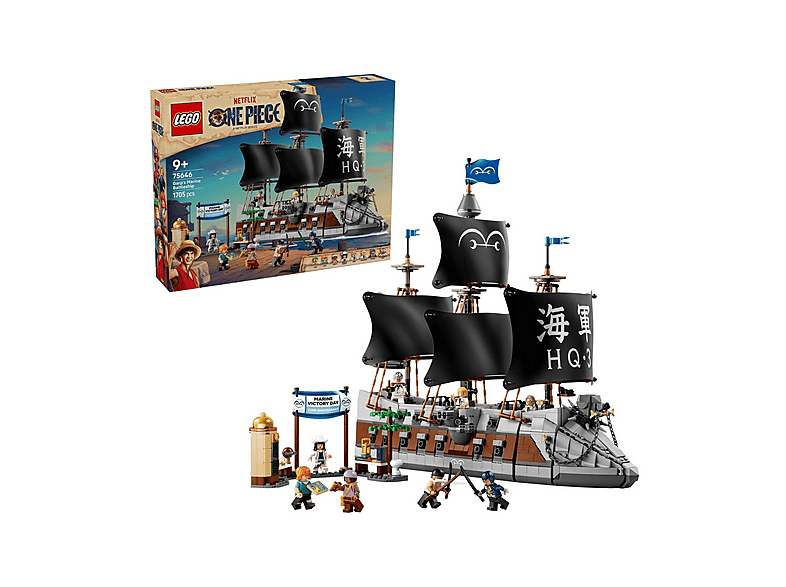 COSTRUZIONI LEGO ONE PIECE La nave da guerra di Garp - 75646