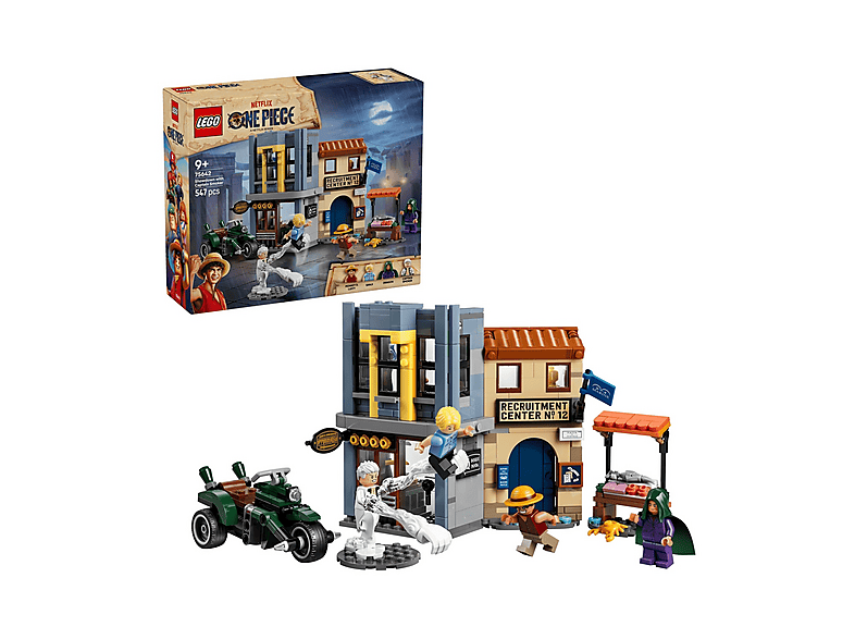 COSTRUZIONI LEGO ONE PIECE Resa dei conti con Capitano Smoker - 75642
