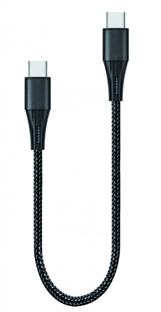 CELLECT USB-C és adat töltőkábel 60W, 50 cm (MDCU-USBC-C-0.5M-BK)