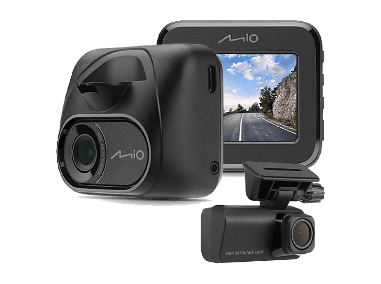 Wideorejestrator + tylna kamera MIO MiVue C595WD Dual Czarny