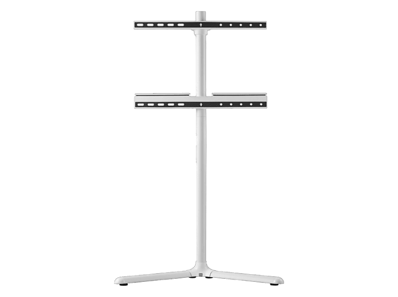 Soporte TV - One For All Float, Para enntre 32"- 90", VESA Max 600 x 400, Carga hasta 50 kg, Altura ajustable, Organización de cables, Blanco