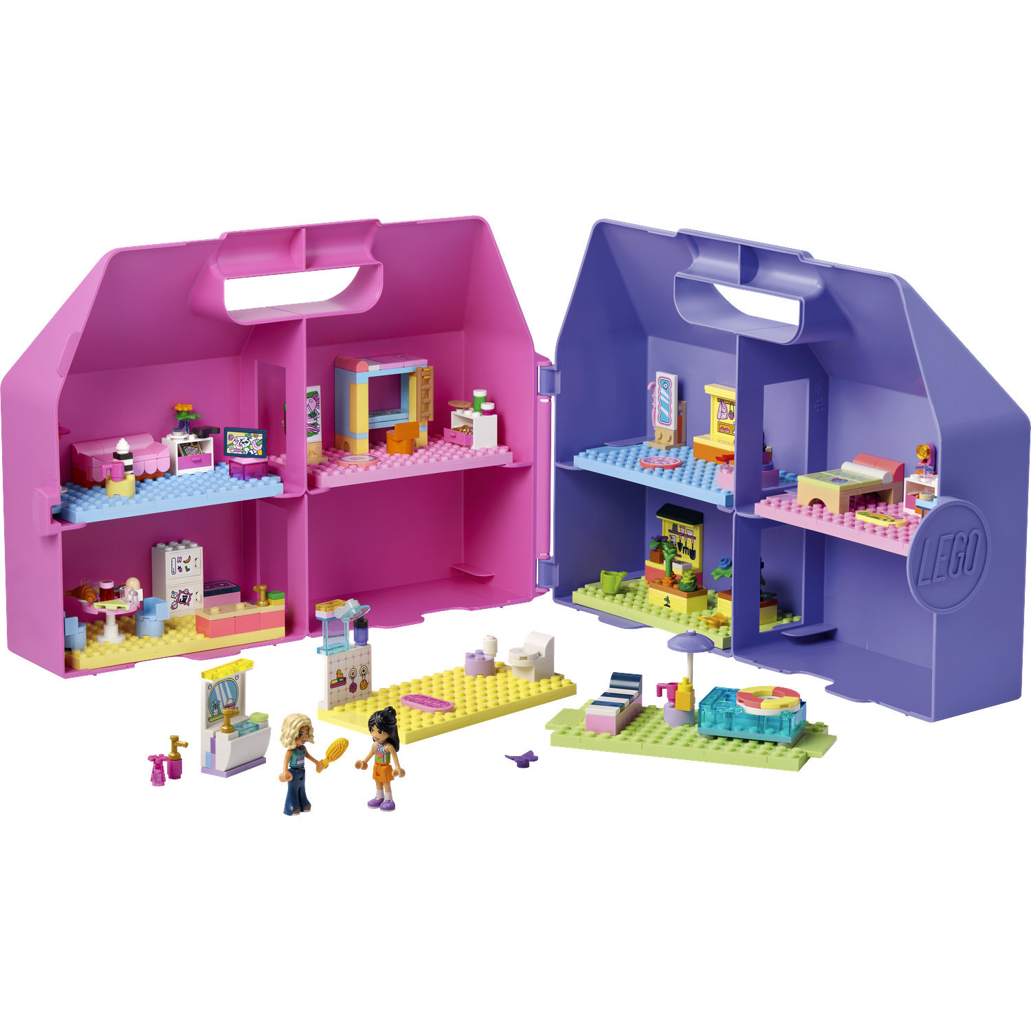 Lego Friends 42697 Creative Dollhouse Suitcase Bouwstenen Multicolor