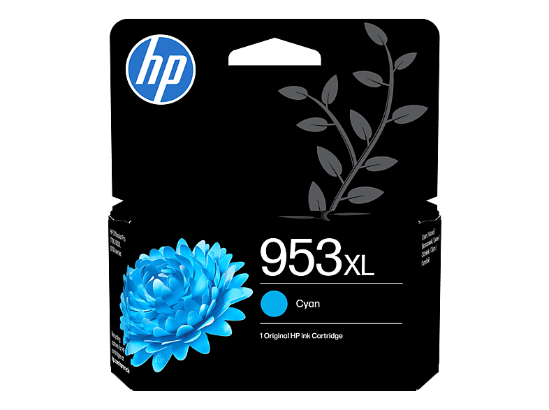 HP 953XL Original Druckerpatrone Cyan (F6U16AE)