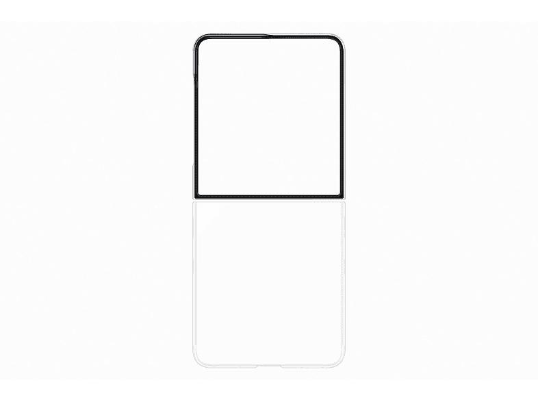 Samsung Clear Case, Backcover, für Samsung Galaxy Z Flip8, Transparent; Schutzhülle