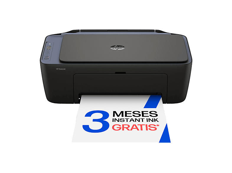 Impresora multifunción tinta – HP DeskJet 2921, Impresión, Copia, Escáner, Wi-Fi, Instant Ink, Gris
