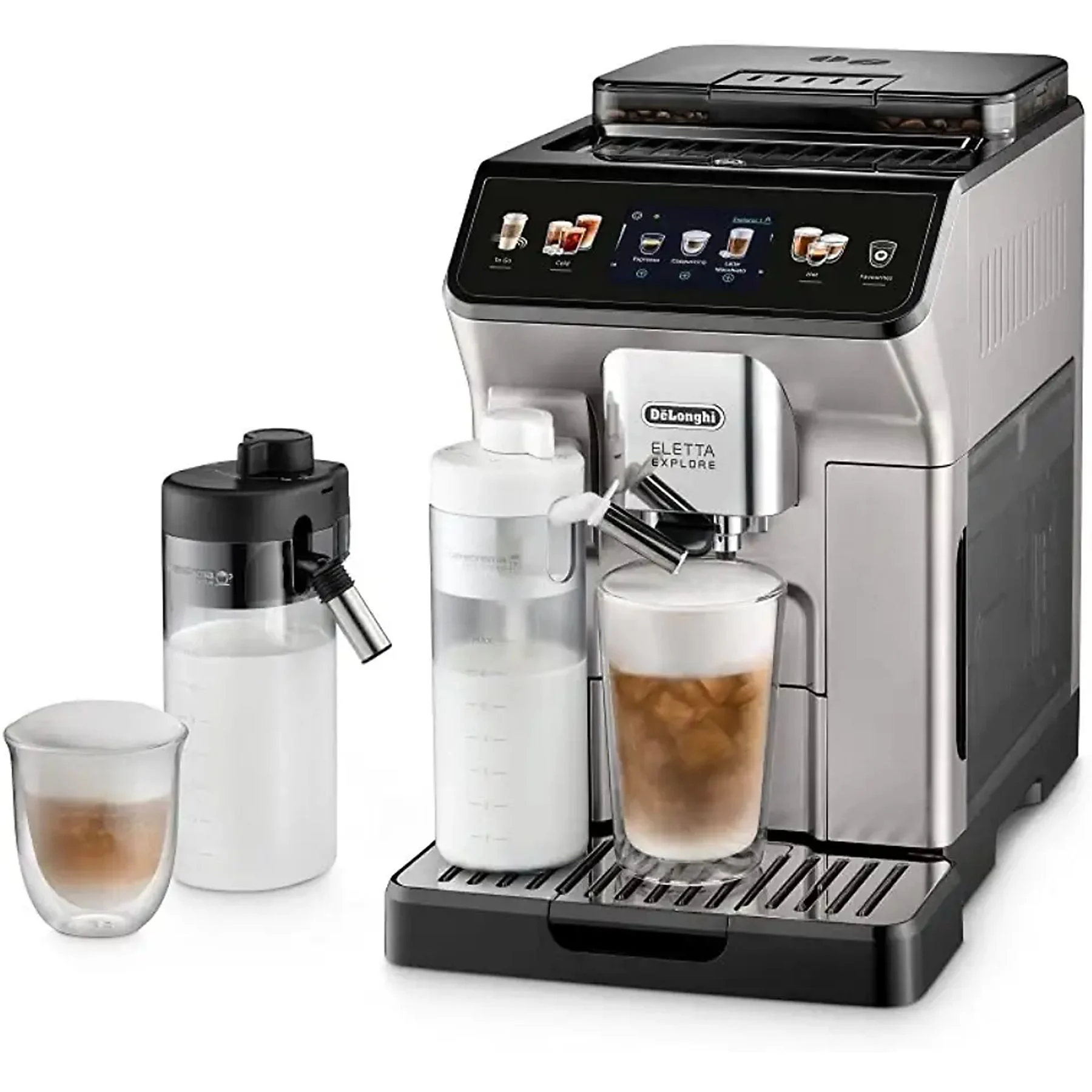 DE-LONGHI ECAM450.55.S Eletta Explore Automata Presszókávéfőző