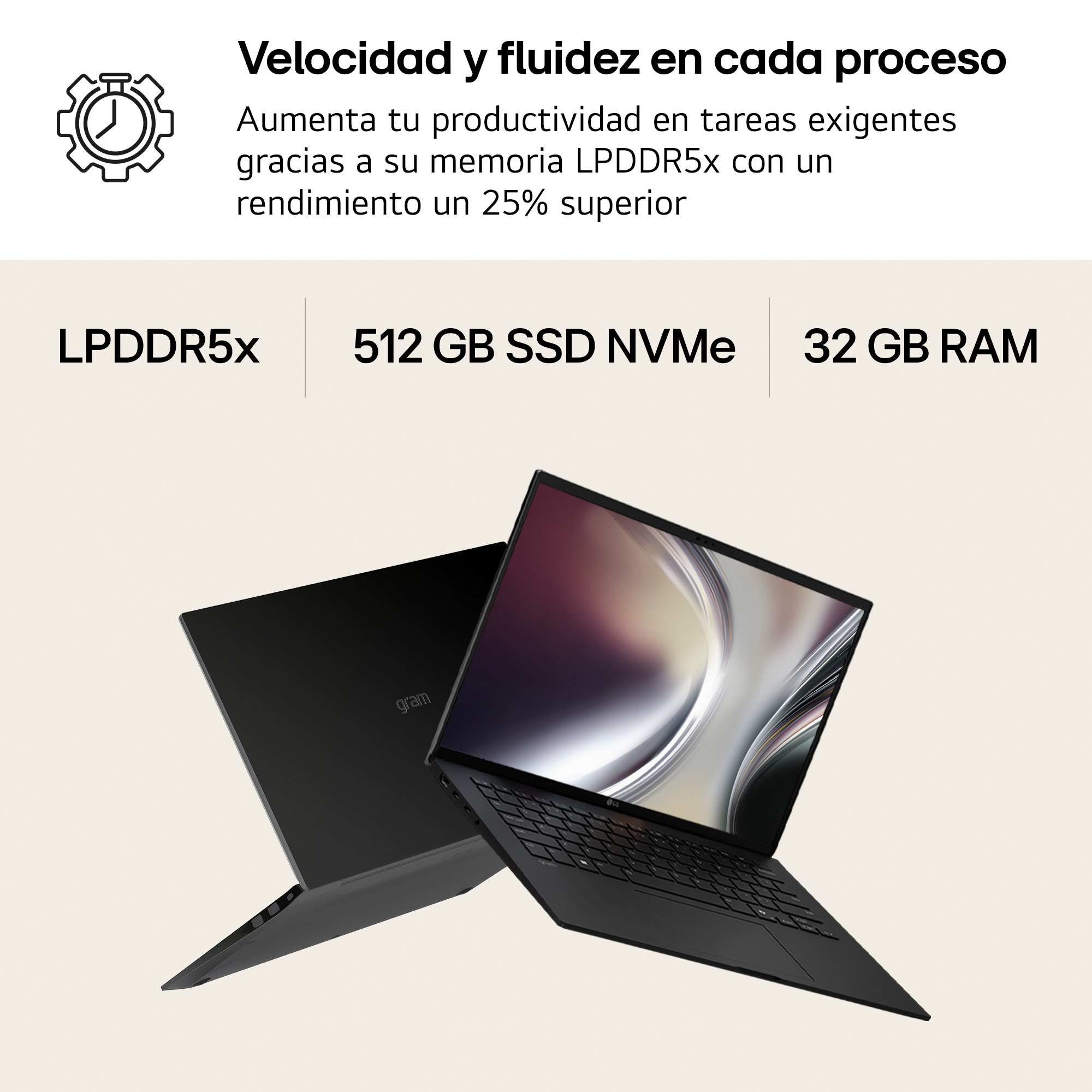 Dos ordenadores portátiles negros, uno abierto mostrando teclado y pantalla.