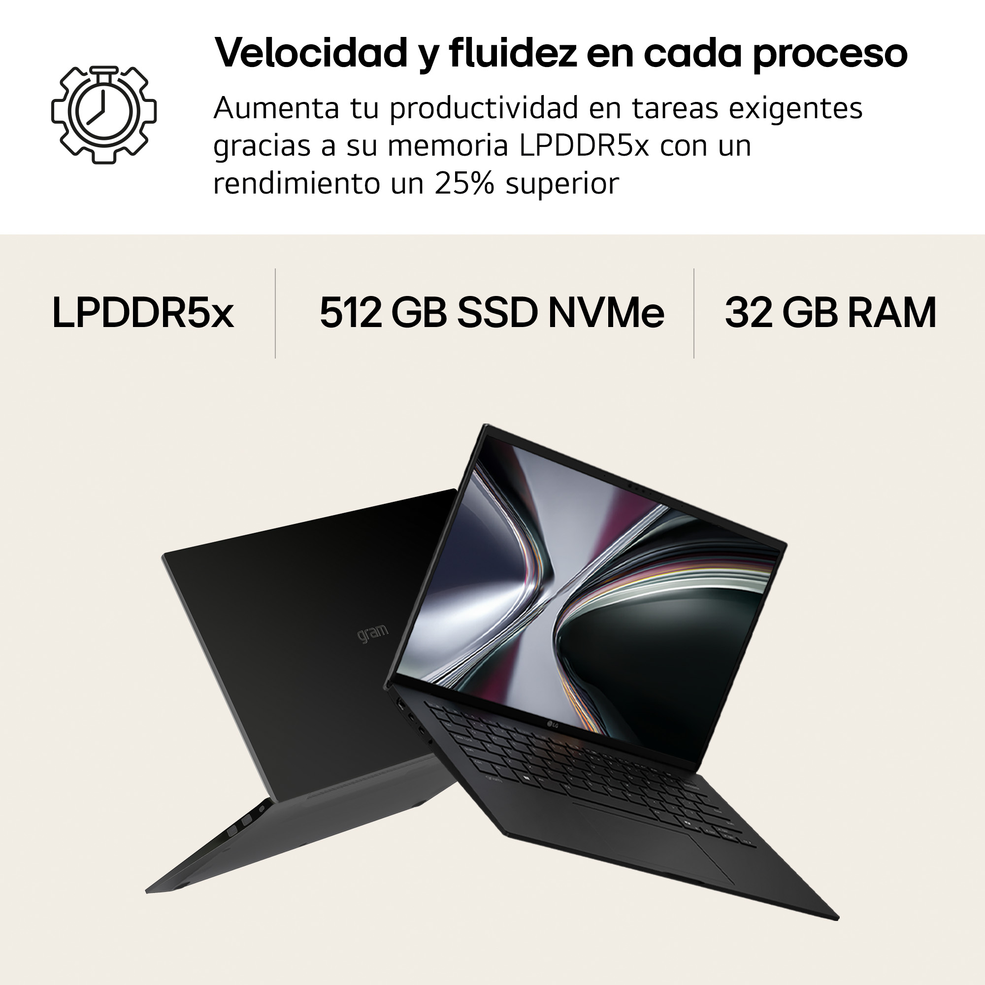 Dos ordenadores portátiles negros, uno abierto mostrando teclado y pantalla, el otro cerrado.