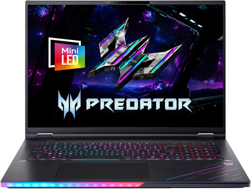 ACER Nitro V NH.U3GEU.001 Gamer laptop (18" WQUXGA/Core Ultra 9/192GB/1024 GB SSD/N50/Win11P)